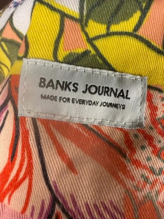 Banks Journal Orange Floral Patchwork Bucket Hat - Summer Festival Style - Picture 5 of 10